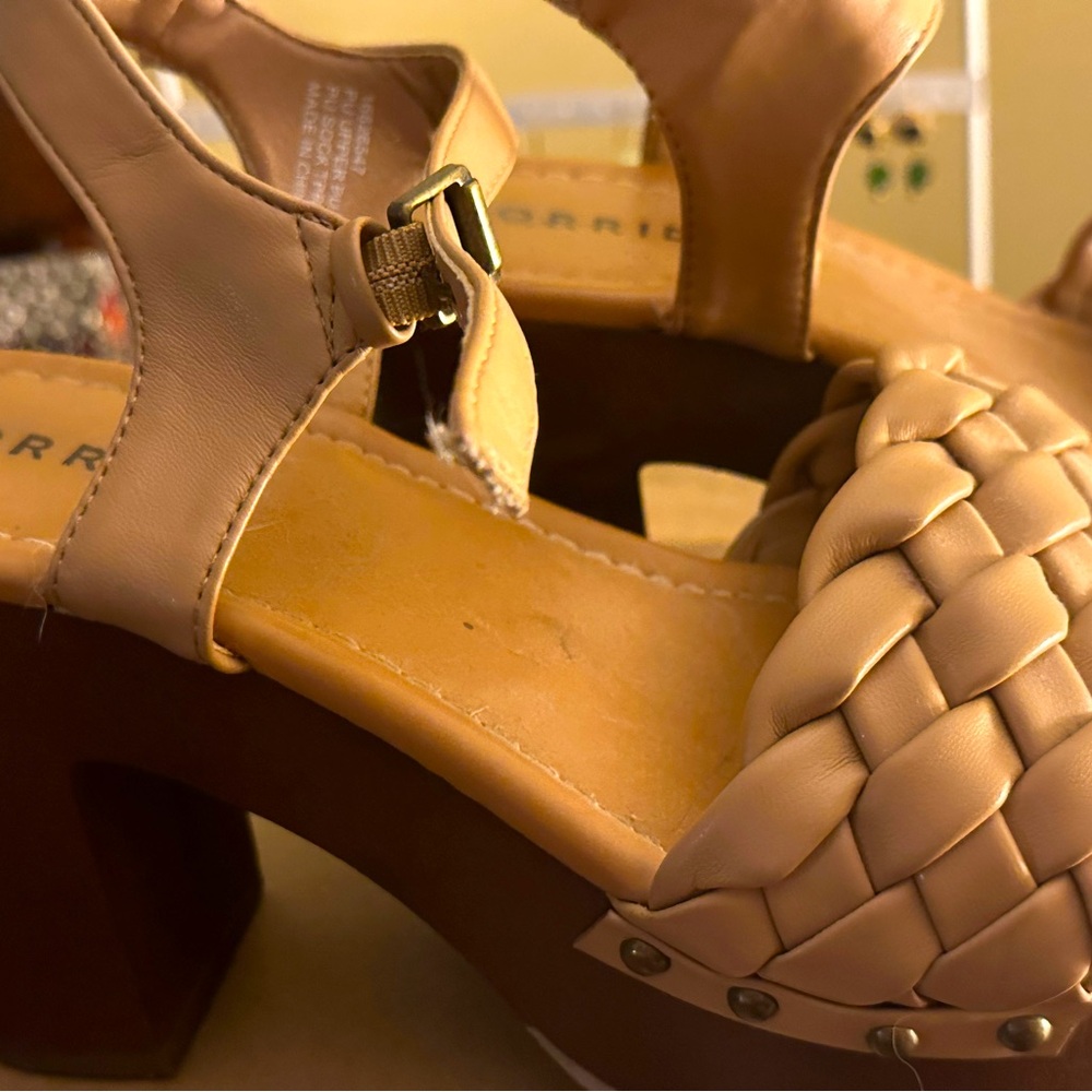 Torrid 70’s - style boho chunky sandal